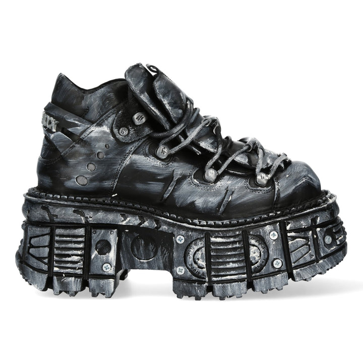 New Rock - Metallic Ankle Boot M-1065-C5