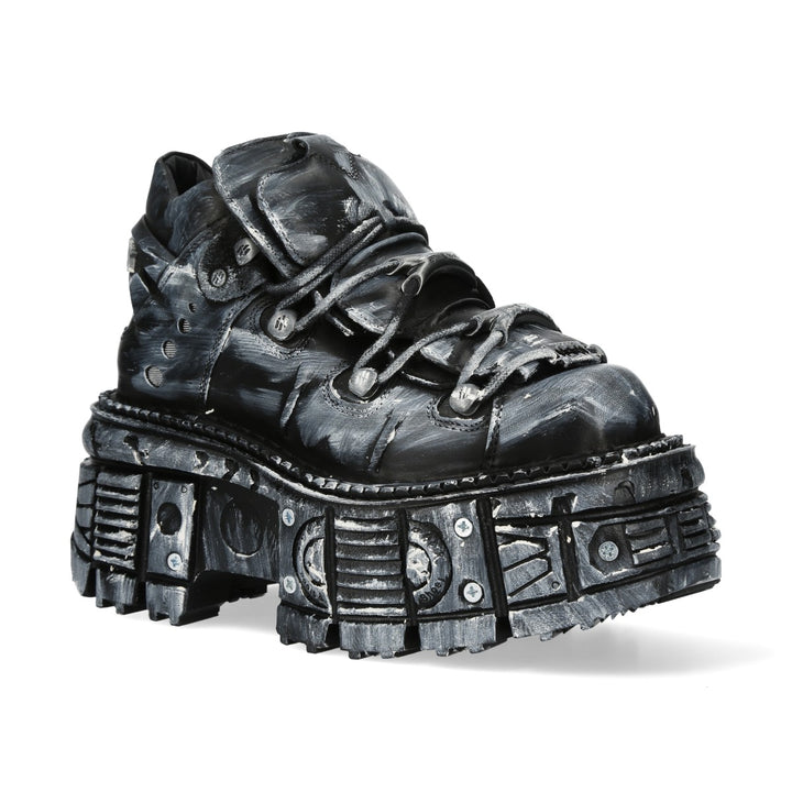 New Rock - Metallic Ankle Boot M-1065-C5