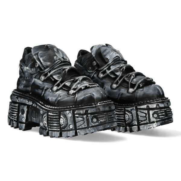 New Rock - Metallic Ankle Boot M-1065-C5