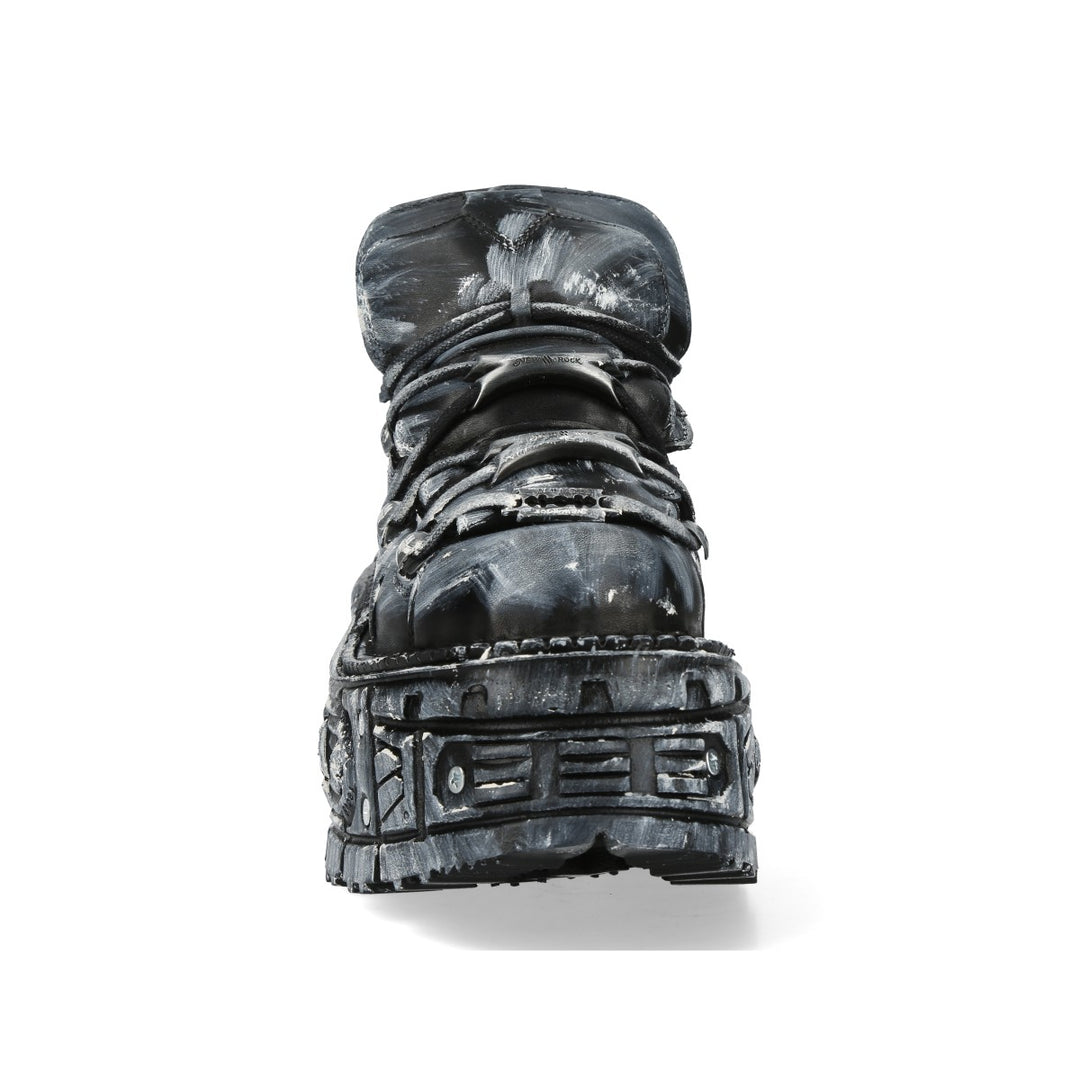 New Rock - Metallic Ankle Boot M-1065-C5