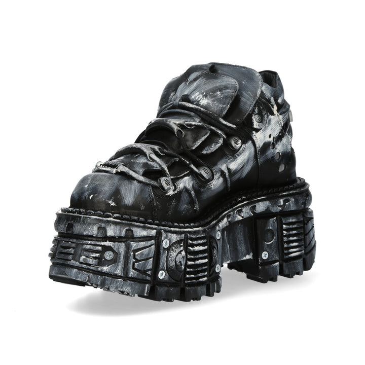 New Rock - Metallic Ankle Boot M-1065-C5