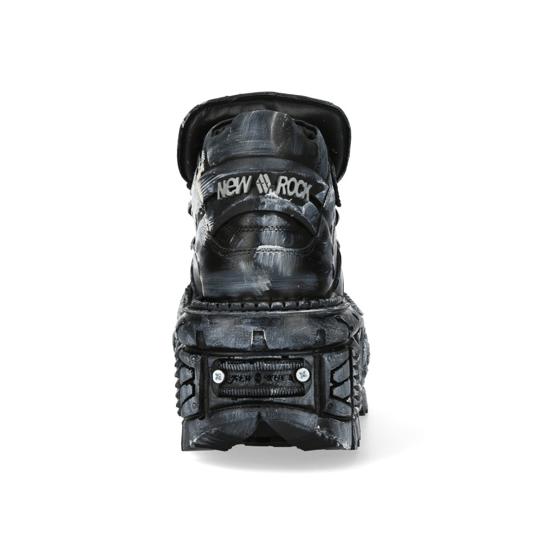 New Rock - Metallic Ankle Boot M-1065-C5