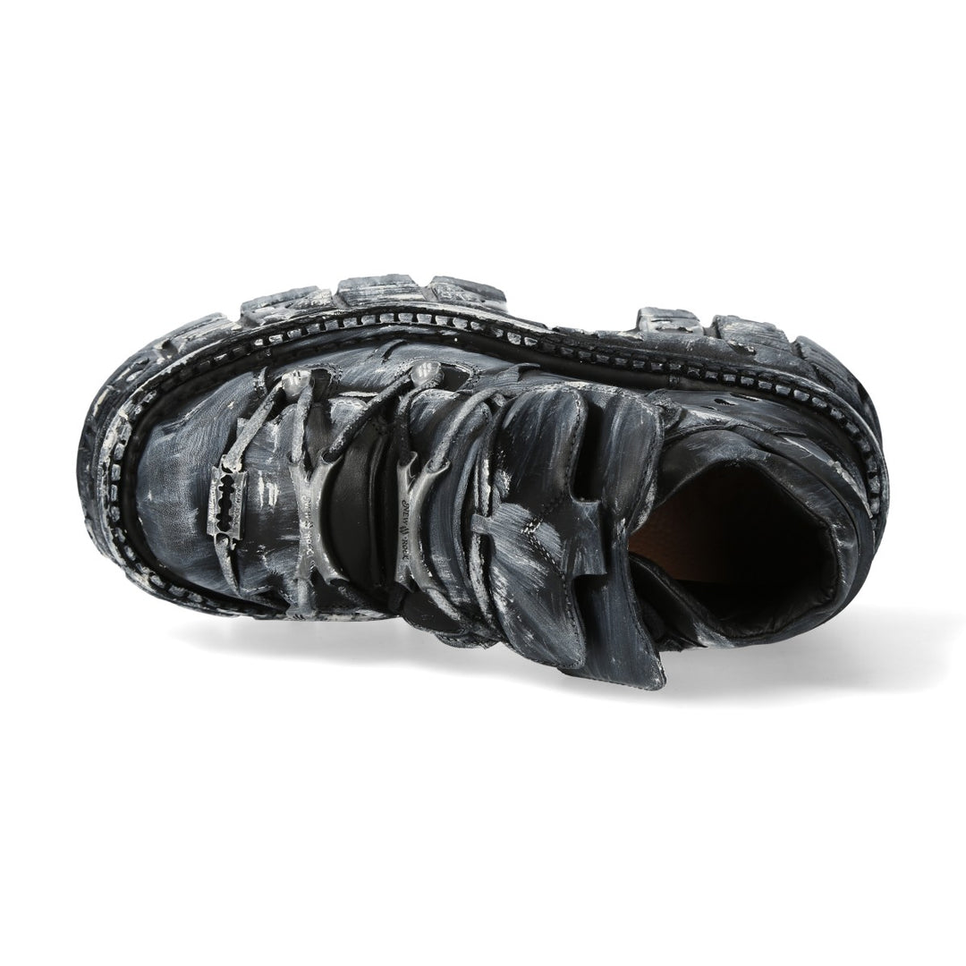 New Rock - Metallic Ankle Boot M-1065-C5