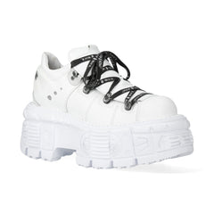 New Rock - Metallic Platform Shoe M-TANK120NSHLACE-C2