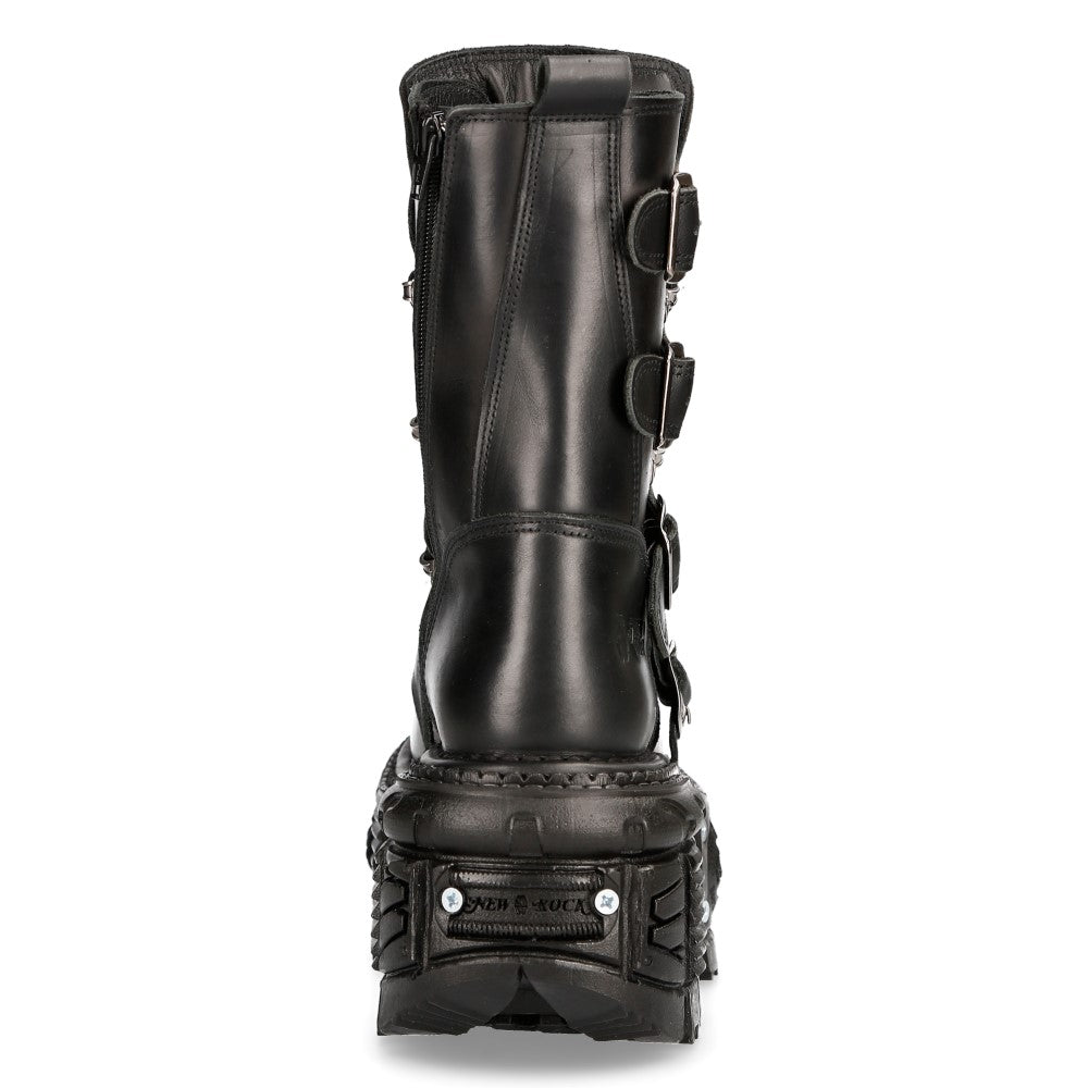 New Rock - Metallic Boot M-TANK373-S1