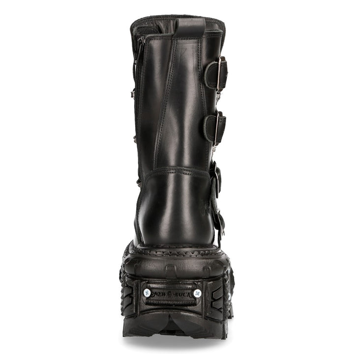 New Rock - Metallic Boot M-TANK373-S1
