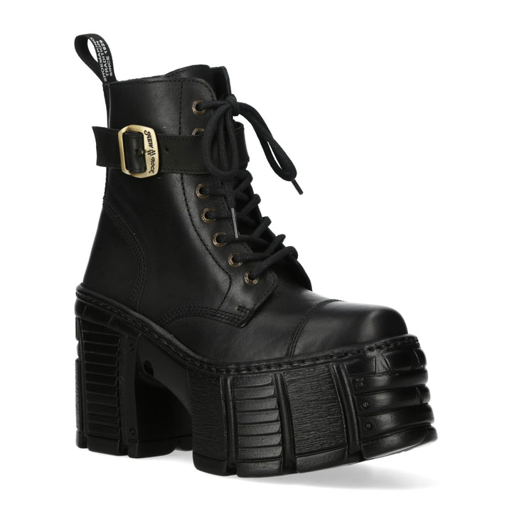 New Rock – Metallic Collection Leather Boot M-TM001C-C1