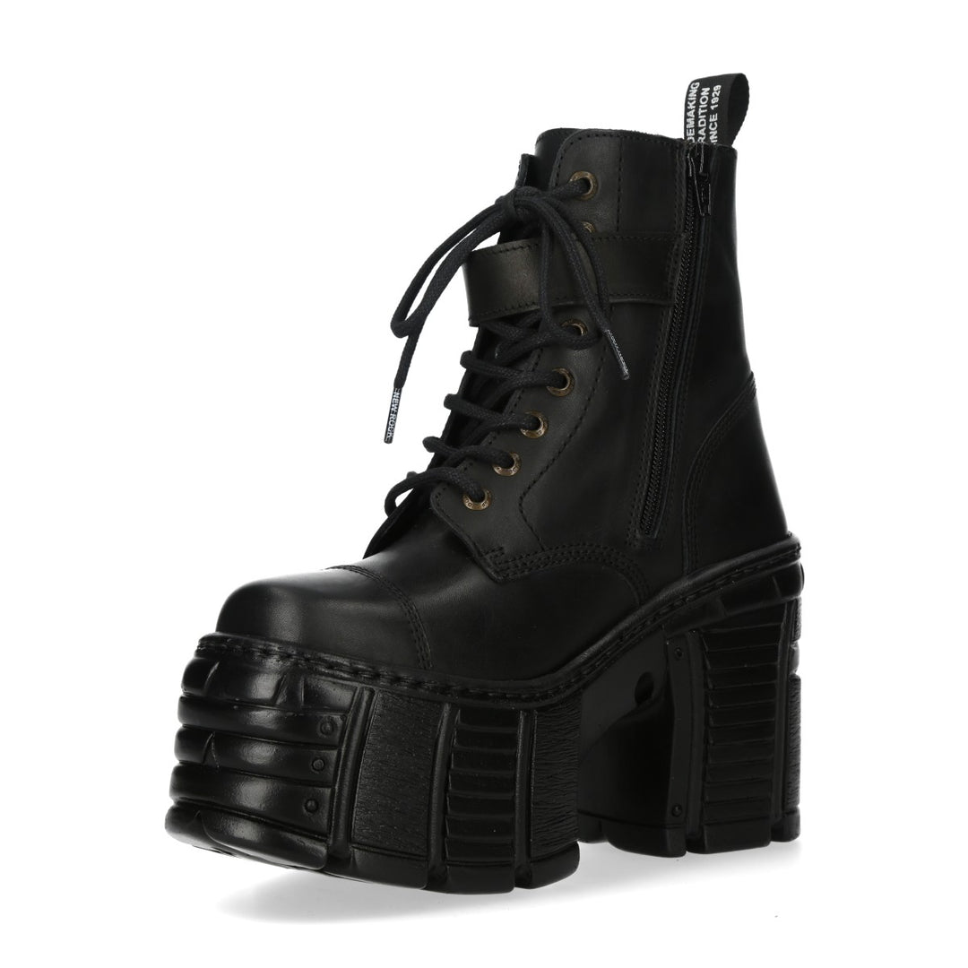 New Rock – Metallic Collection Leather Boot M-TM001C-C1