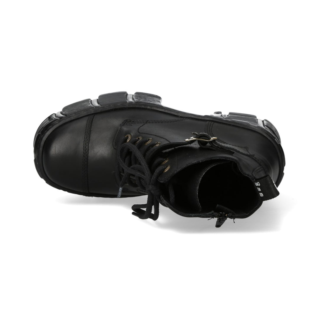 New Rock – Metallic Collection Leather Boot M-TM001C-C1