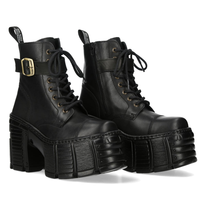 New Rock – Metallic Collection Leather Boot M-TM001C-C1