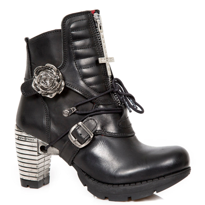 New Rock - Metallic Ankle Boot M-TR106-C1