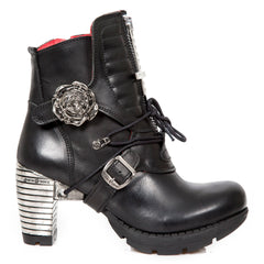 New Rock - Metallic Ankle Boot M-TR106-C1