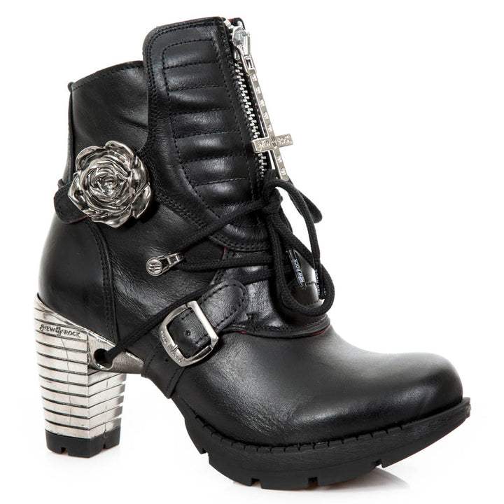New Rock - Metallic Ankle Boot M-TR106-C2