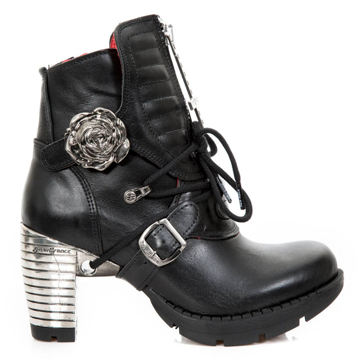 New Rock - Metallic Ankle Boot M-TR106-C2