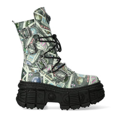 New Rock - Wall Platform Shoe M-WALL028B-C3