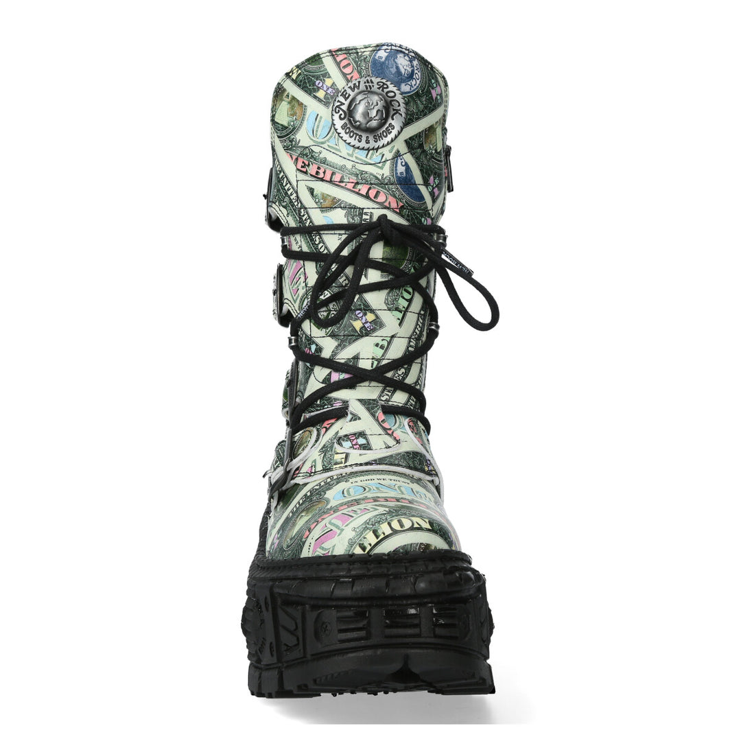 New Rock - Wall Platform Shoe M-WALL028B-C3
