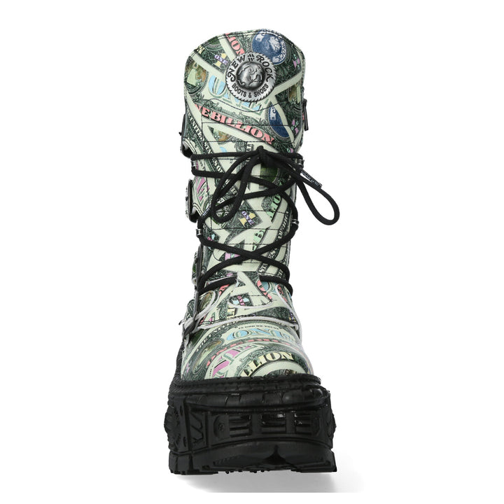 New Rock - Wall Platform Shoe M-WALL028B-C3