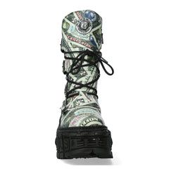 New Rock - Wall Platform Shoe M-WALL028B-C3