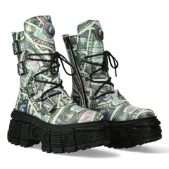 New Rock - Wall Platform Shoe M-WALL028B-C3