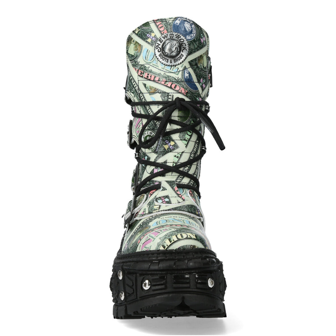 New Rock - Wall Platform Shoe M-WALL028B-C4