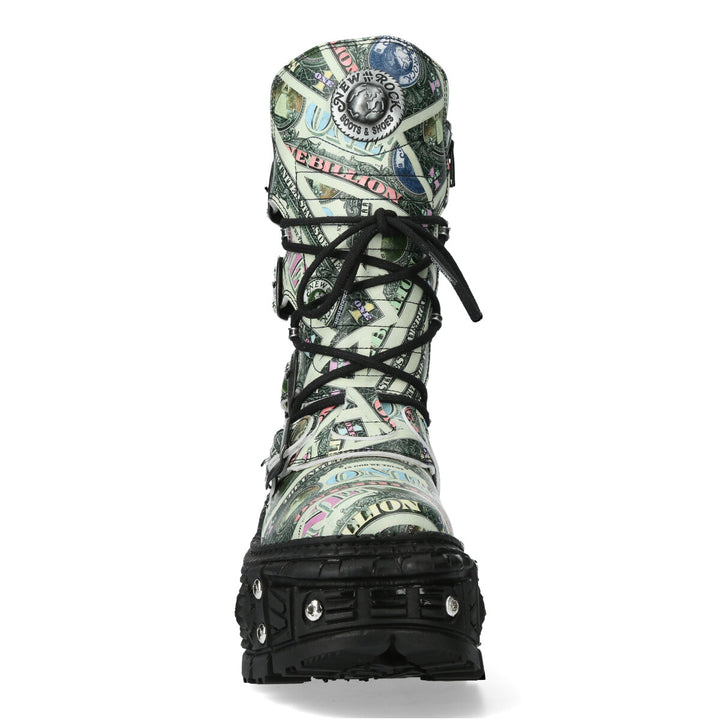 New Rock - Wall Platform Shoe M-WALL028B-C4