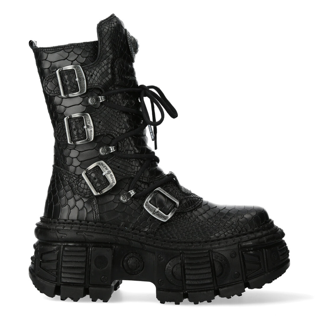 New Rock - Wall Platform Shoe M-WALL028B-S1