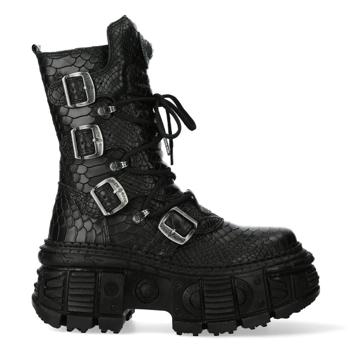 New Rock - Wall Platform Shoe M-WALL028B-S1