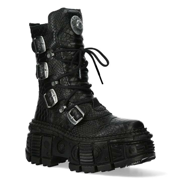 New Rock - Wall Platform Shoe M-WALL028B-S1