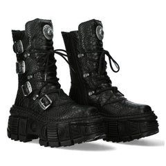 New Rock - Wall Platform Shoe M-WALL028B-S1