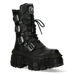 New Rock - Wall Platform Shoe M-WALL028B-S1