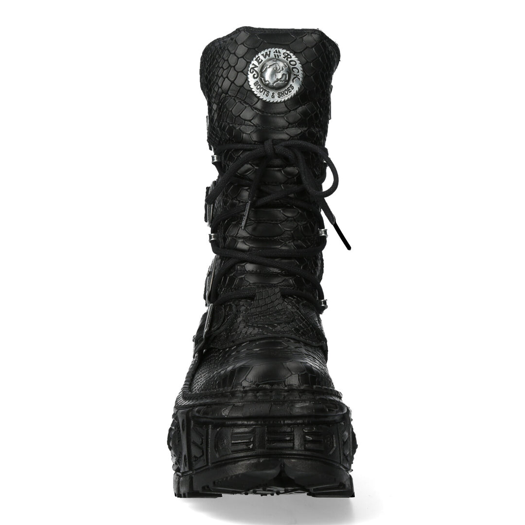 New Rock - Wall Platform Shoe M-WALL028B-S1