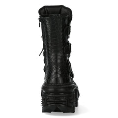 New Rock - Wall Platform Shoe M-WALL028B-S1