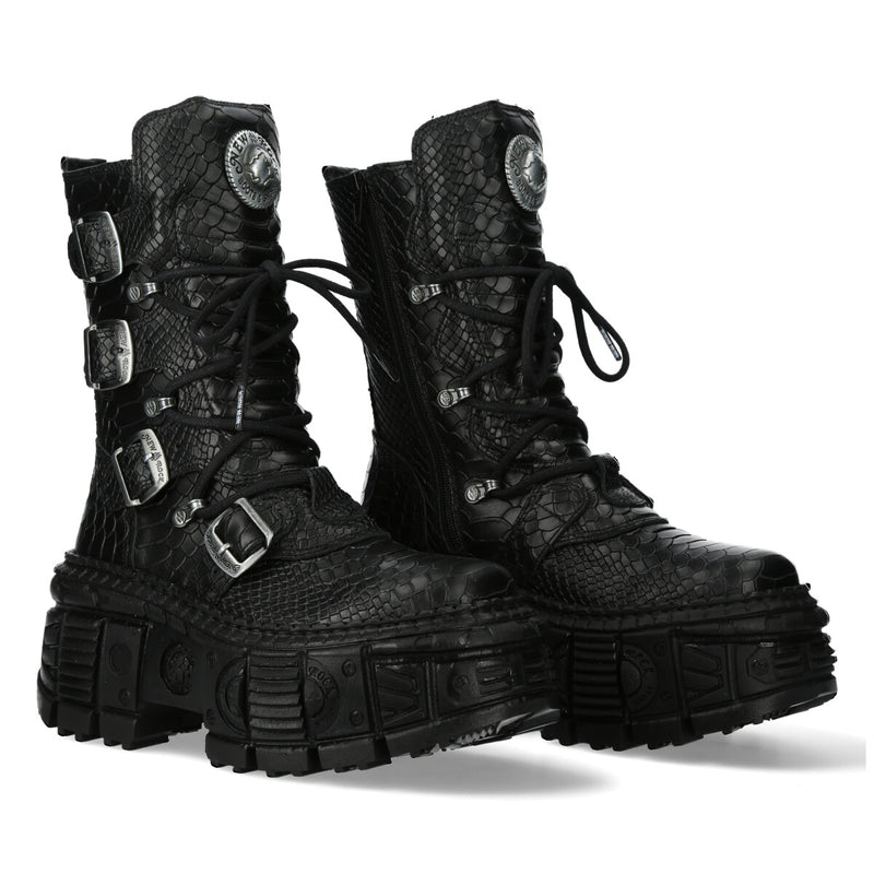 New Rock - Wall Platform Shoe M-WALL028B-S1