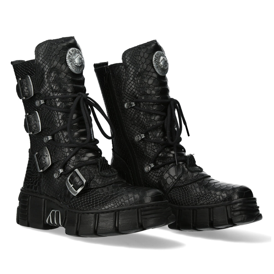 New Rock - Wall Platform Shoe M-WALL028B-S2