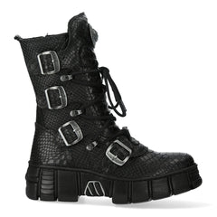New Rock - Wall Platform Shoe M-WALL028B-S2