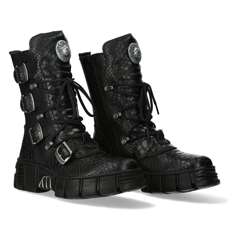 New Rock - Wall Platform Shoe M-WALL028B-S2