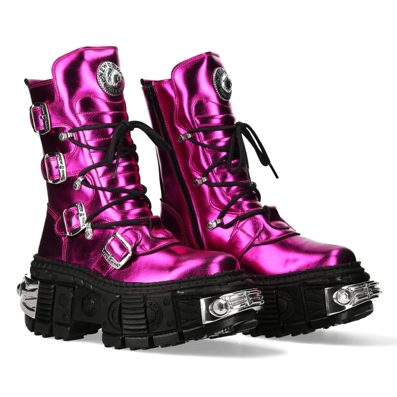 New Rock - Wall Platform Shoe M-WALL028B-V1