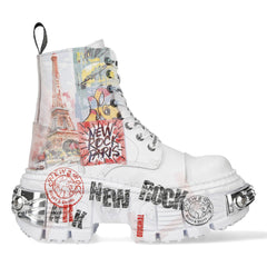 New Rock - Wall Platform Shoe M-WALL083CY-C10