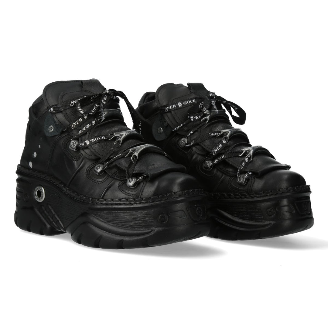 New Rock - Metallic Ankle Boot M-WALL106-C13