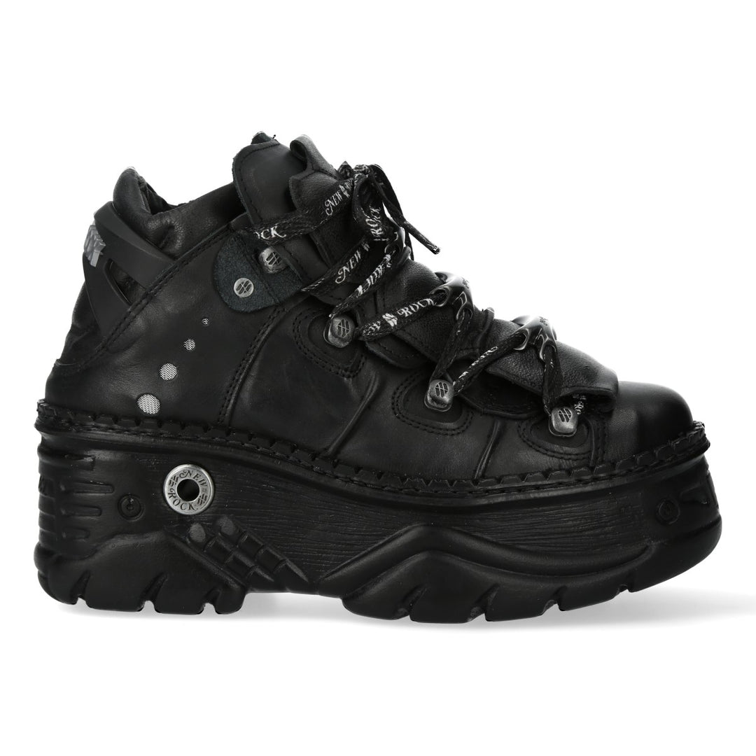 New Rock - Metallic Ankle Boot M-WALL106-C13