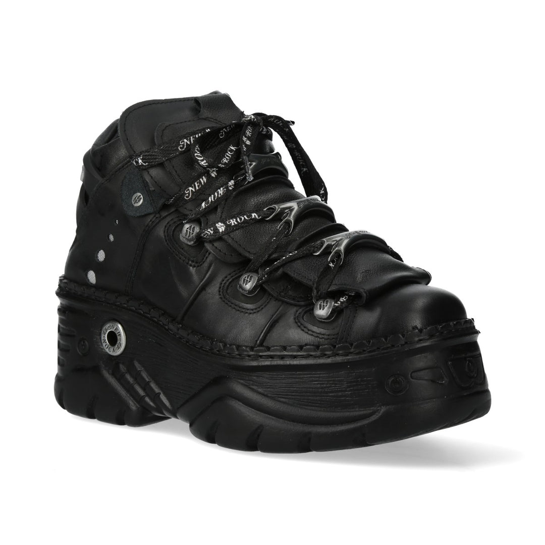 New Rock - Metallic Ankle Boot M-WALL106-C13