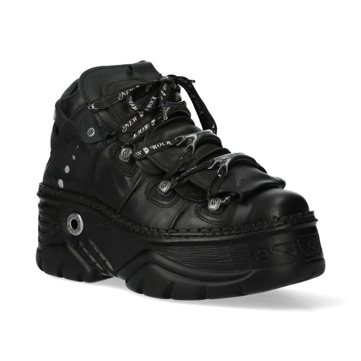 New Rock - Metallic Ankle Boot M-WALL106-C13