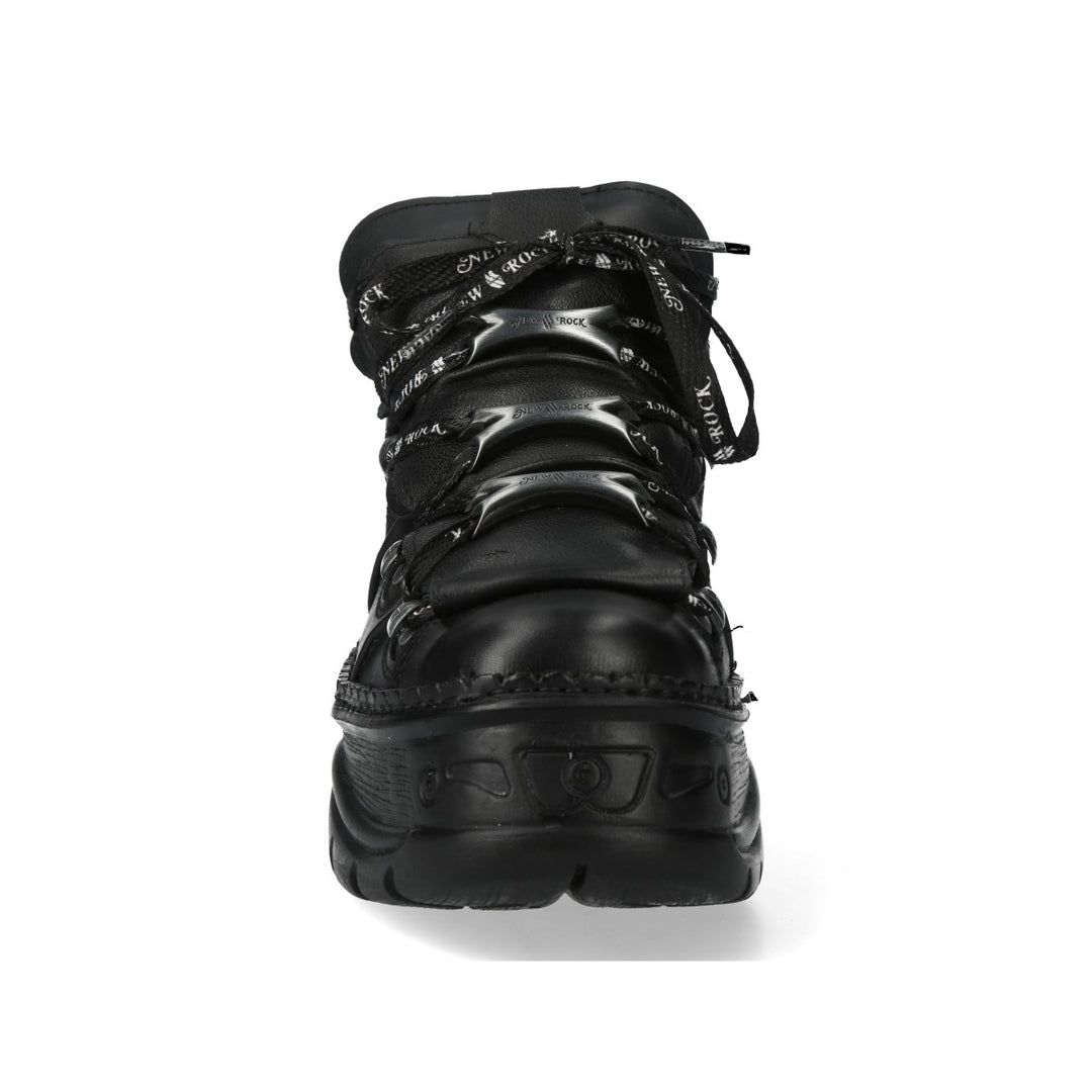 New Rock - Metallic Ankle Boot M-WALL106-C13