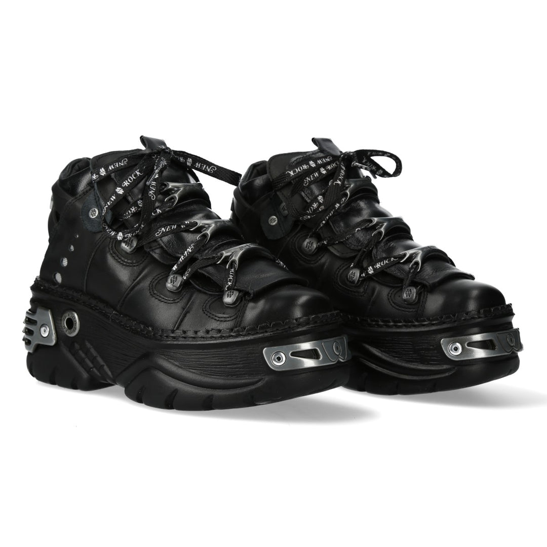 New Rock - Metallic Ankle Boot M-WALL106-C14