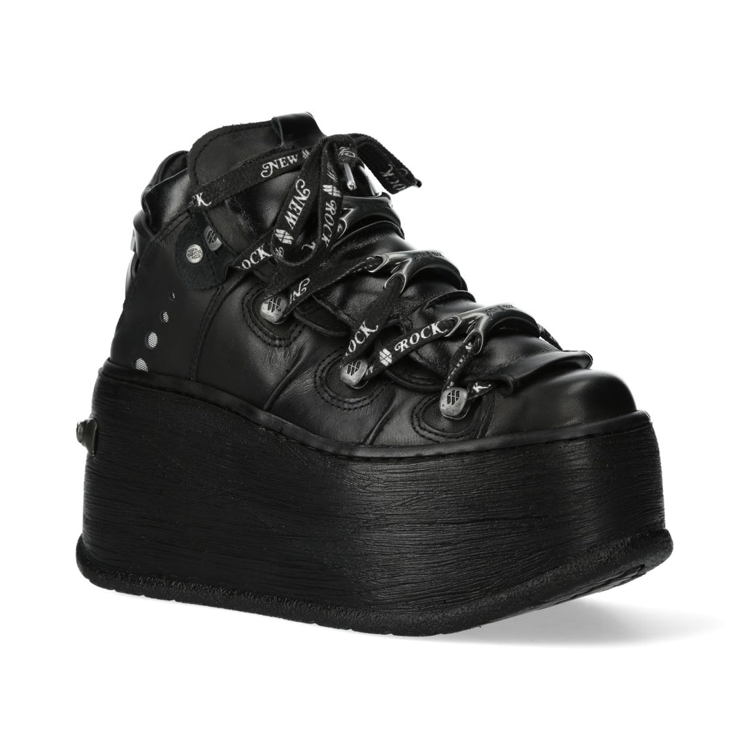 New Rock - Metallic Ankle Boot M-WALL106-C16