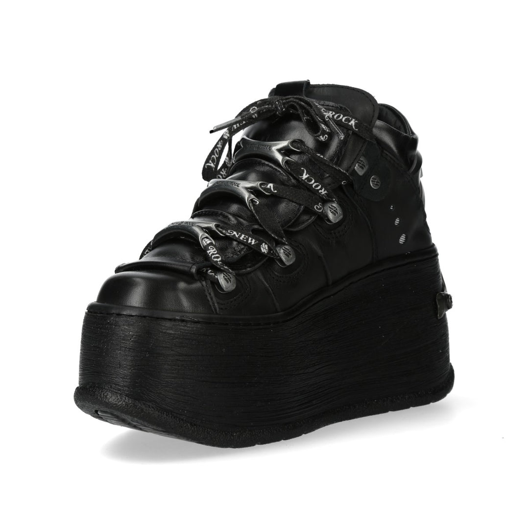 New Rock - Metallic Ankle Boot M-WALL106-C16