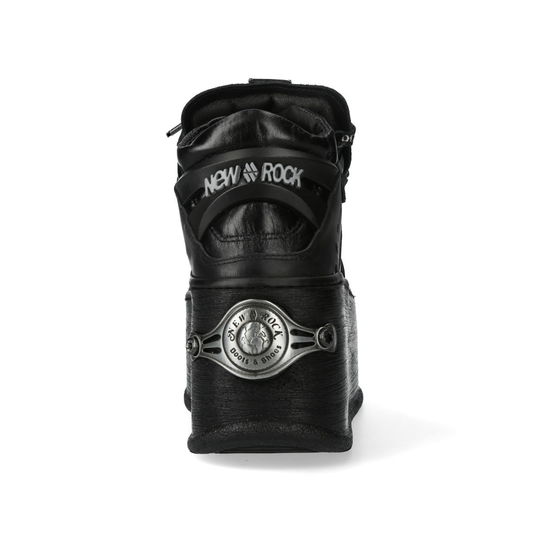 New Rock - Metallic Ankle Boot M-WALL106-C16