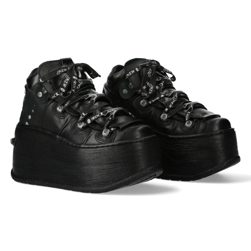 New Rock - Metallic Ankle Boot M-WALL106-C16