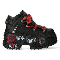 New Rock - Metallic Ankle Boot M-WALL106-C9