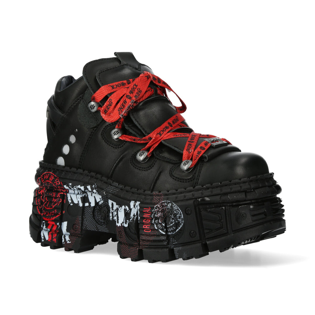 New Rock - Metallic Ankle Boot M-WALL106-C9